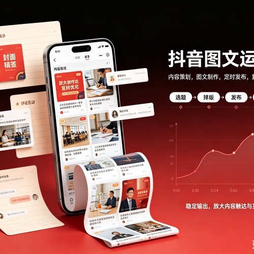 滨湖抖音图文代运营服务
